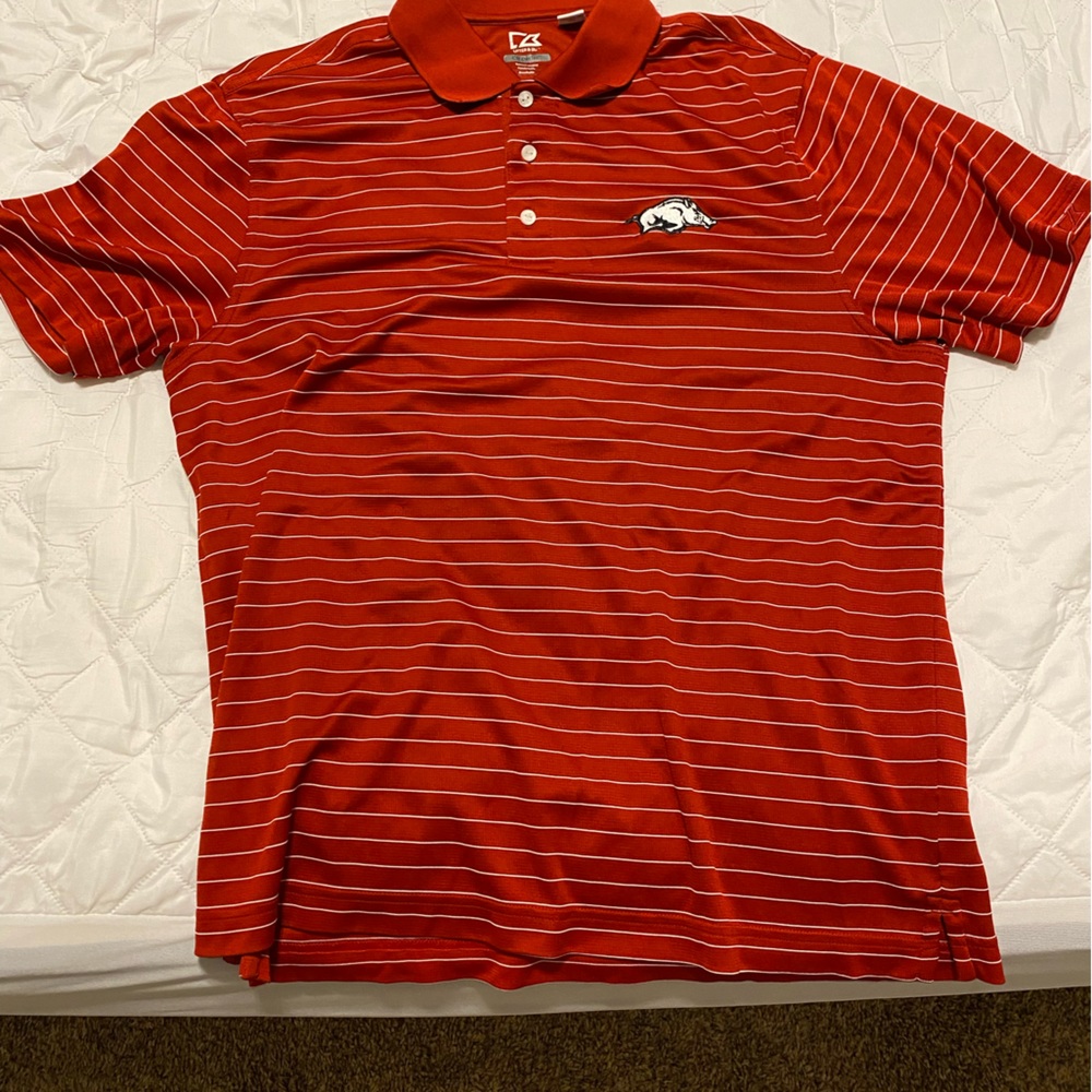 Large Arkansas Game Day Polo